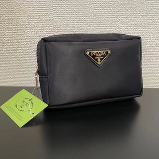 PRADA - 本物 プラダ リボン付 生地切替 デニム切替 ギャザー スカート