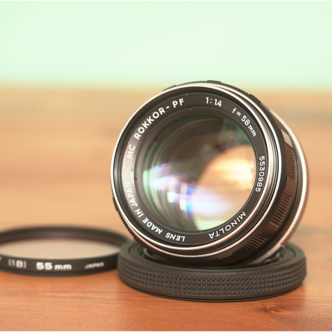 KONICA MINOLTA - ミノルタ MC ROKKOR-PF 58mm f1.4 オールドレンズ #985