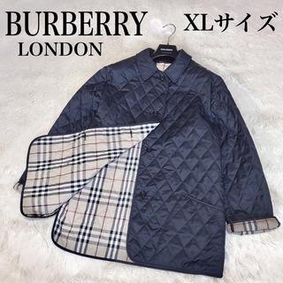 バーバリー(BURBERRY)の極美品 BURBERRY LONDON イングランド製 キルティングジャケット(ブルゾン)