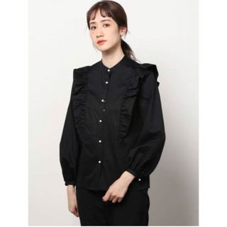 アローズ(UNITED ARROWS) フリルブラウス シャツ/ブラウス(レディース アローズ(UNITED ARROWS) フリルブラウス シャツ/ブラウス(レディース