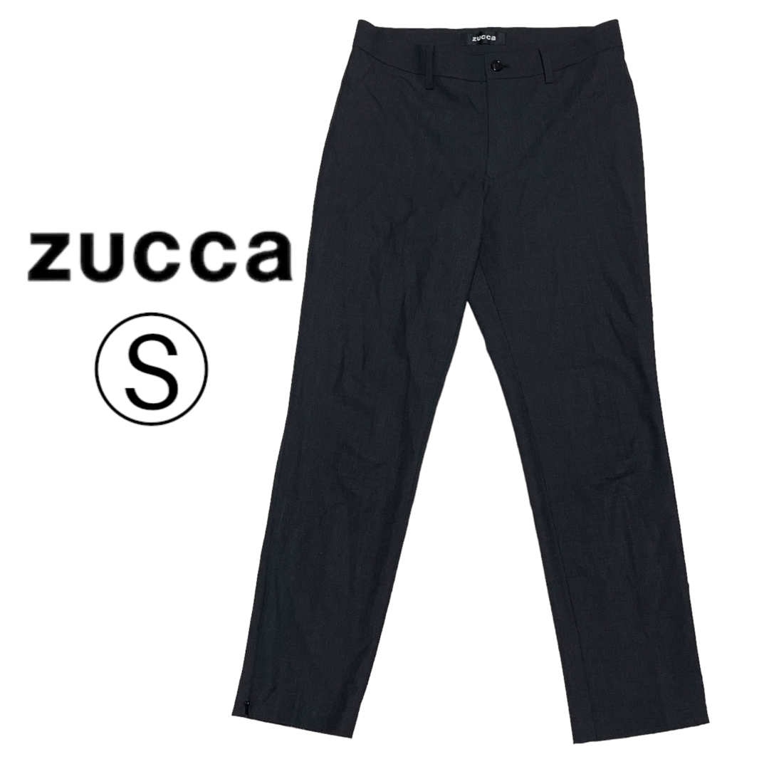 ZUCCa(ズッカ)のzucca ズッカ 裾ファスナー スリット ストレッチ パンツ 極薄 超軽量 レディースのパンツ(カジュアルパンツ)の商品写真