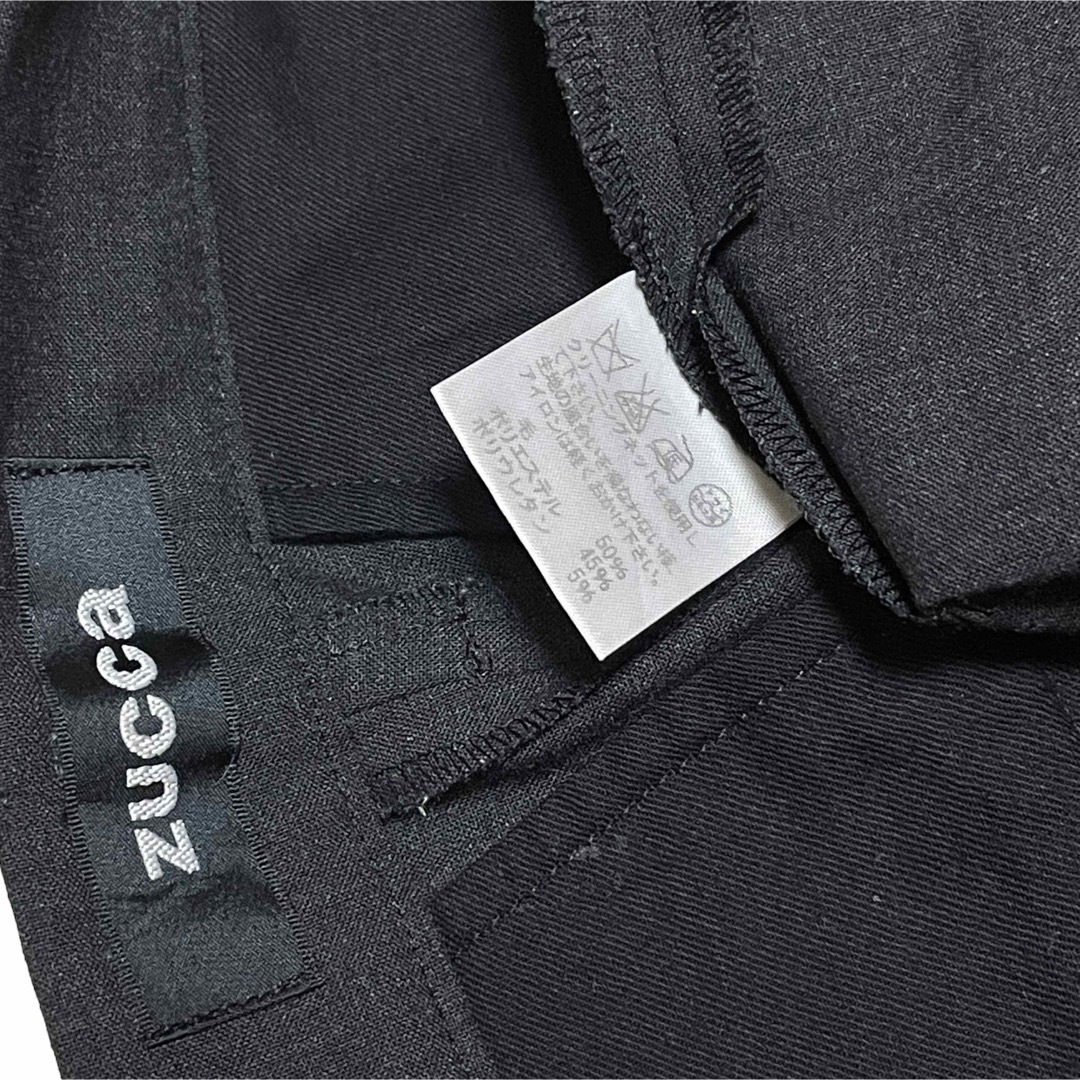 ZUCCa(ズッカ)のzucca ズッカ 裾ファスナー スリット ストレッチ パンツ 極薄 超軽量 レディースのパンツ(カジュアルパンツ)の商品写真