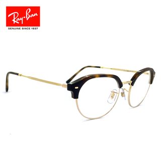 レイバン(Ray-Ban)の【新品】 レイバン メガネ 眼鏡 rx7229 2012 51mm Ray-Ban 眼鏡 メンズ レディース ユニセックス rb7229 ボストン ブロー タイプ 型 メタル フレーム めがね ハバナ × ゴールド べっ甲 カラー(サングラス/メガネ)