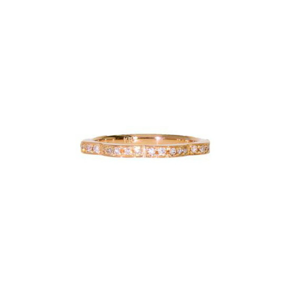 K18PGダイヤリング0.20ct/#11/806-2/#11/リング/Aランク/64 K18PGダイヤリング0.20ct/#11/806-2/#11/リング/Aランク/64