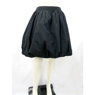 COTOO ブラック　リボン　スカート