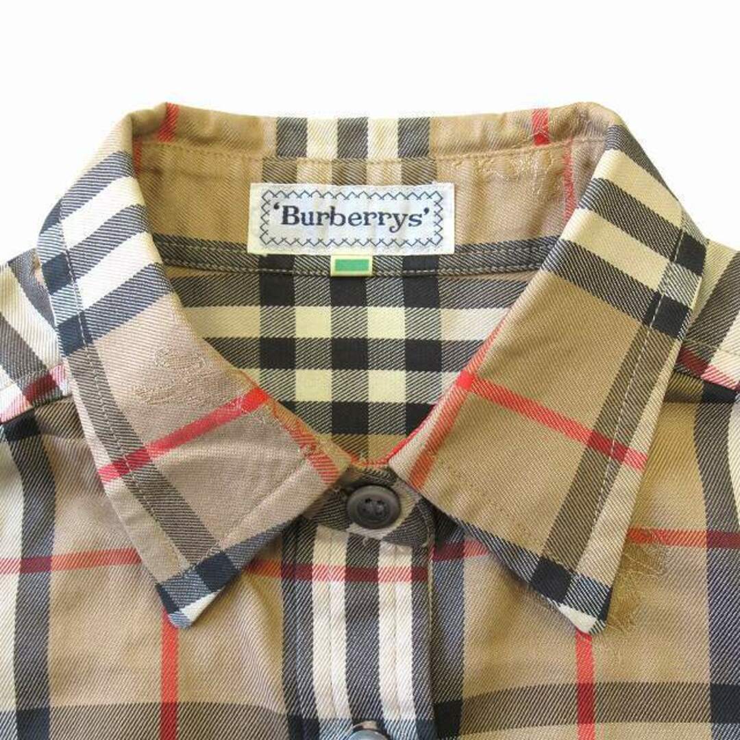 美品 バーバリーズ vintage Burberrys ノバチェック シャツ 9 美品 バーバリーズ vintage Burberrys ノバチェック シャツ 9