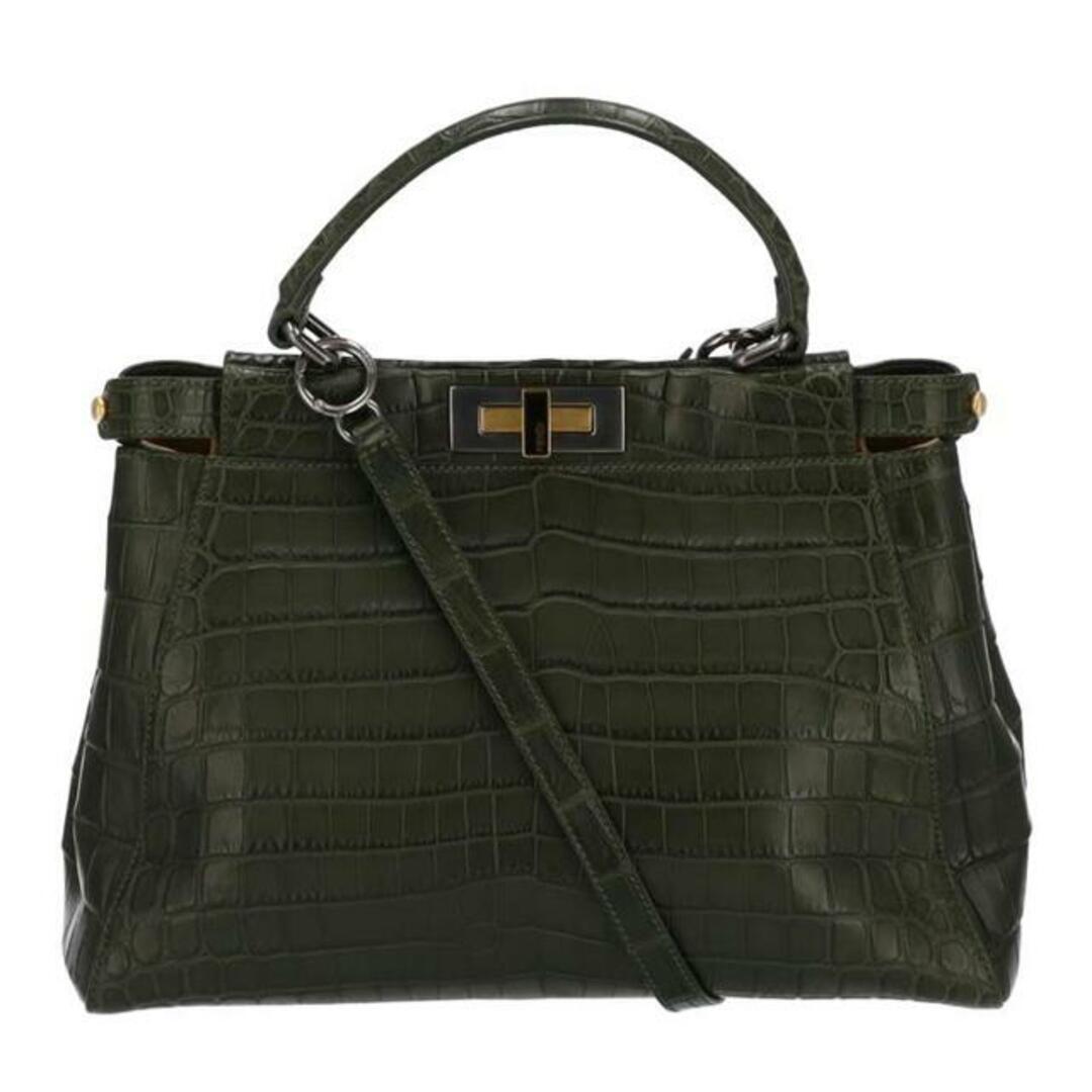 FENDI フェンディ/ピーカブークロコ2wayショルダー/8BN226-CN4 FENDI フェンディ/ピーカブークロコ2wayショルダー/8BN226-CN4