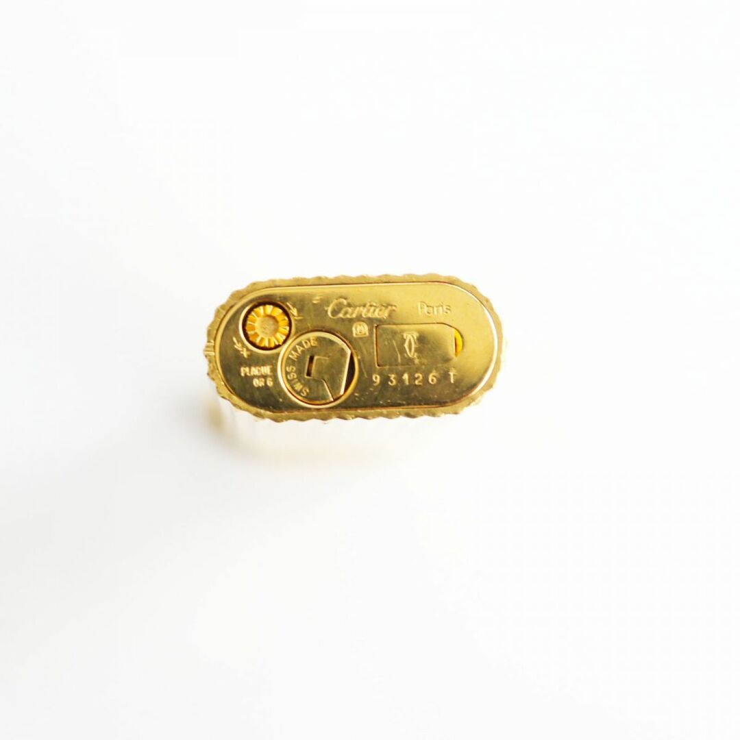 Cartier - 良品○Cartier カルティエ 1Pルビー付き オーバル