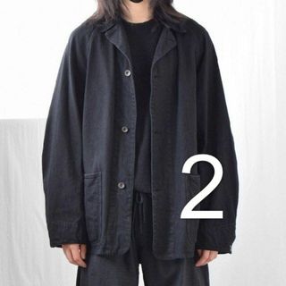 コモリ(COMOLI)のCOMOLI コモリ デニムワークジャケット サイズ2 21AW(Gジャン/デニムジャケット)