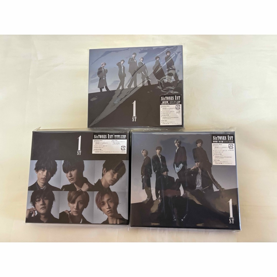 SixTONES - SixTONES 1ST アルバム 3形態セット CD DVD 原石 音色 初回