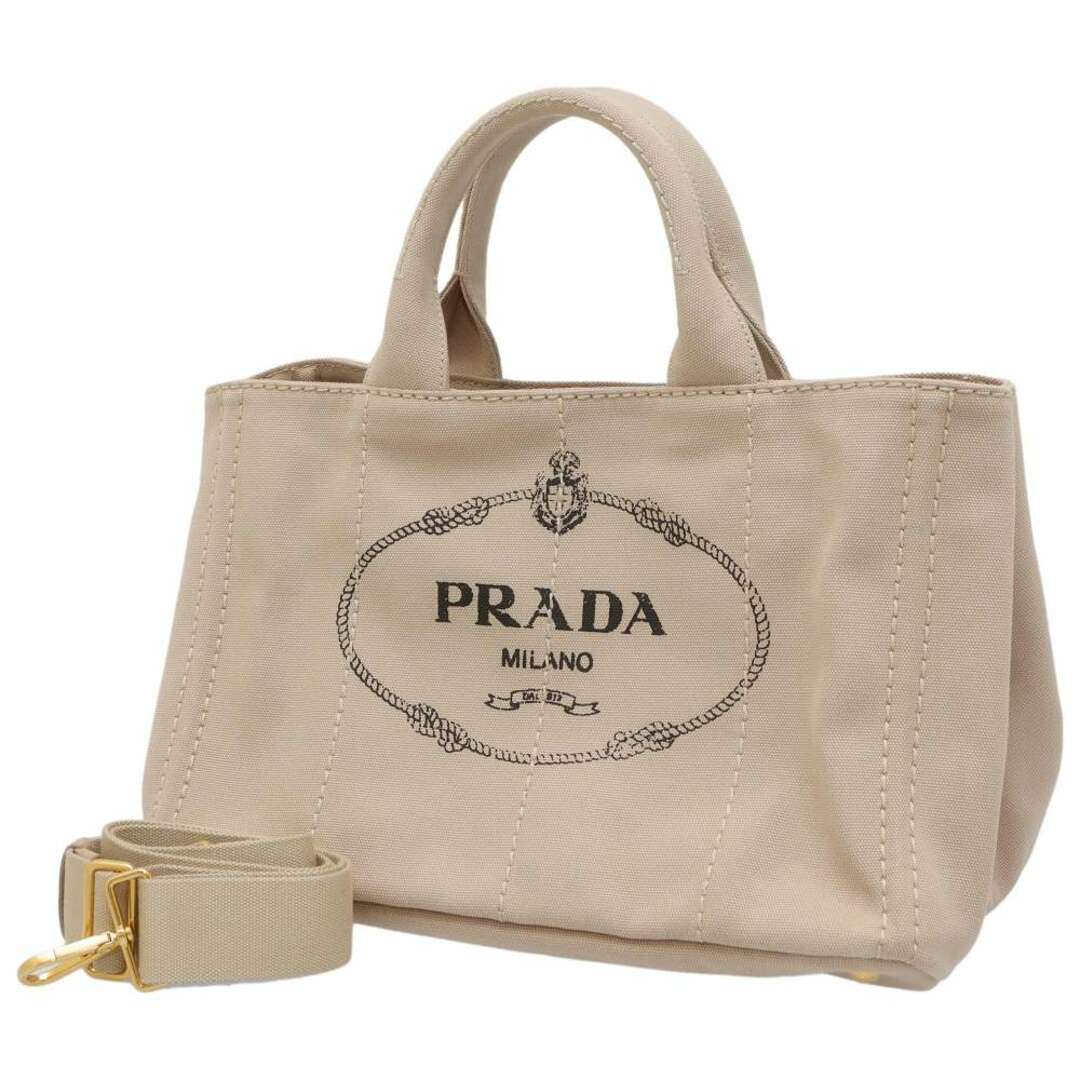 プラダPRADA　トートバッグハンドバッグ　ベージュ