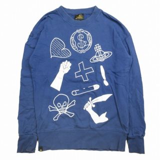 希少 vivienne westwood タイガーデザイン 長袖カットソー 緑