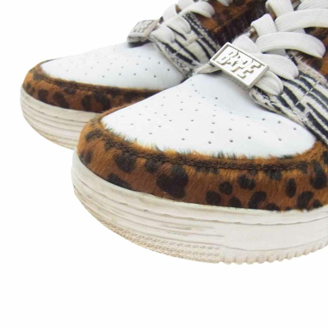 A BATHING APE(アベイシングエイプ)のA BATHING APE アベイシングエイプ スニーカー BAPE SK8 STA ANIMAL MIX ベイプ エイプ アニマル ミックス スニーカー マルチカラー系 26cm【中古】 メンズの靴/シューズ(スニーカー)の商品写真