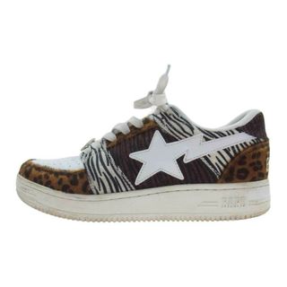 アベイシングエイプ(A BATHING APE)のA BATHING APE アベイシングエイプ スニーカー BAPE SK8 STA ANIMAL MIX ベイプ エイプ アニマル ミックス スニーカー マルチカラー系 26cm【中古】(スニーカー)