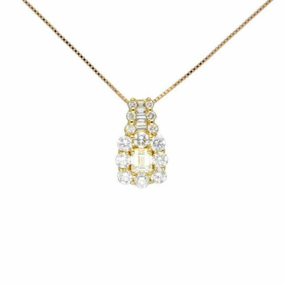K18ダイヤネックレス0.516/1.10ct/ネックレス/Aランク/84【中古】
