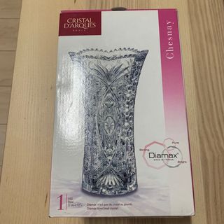 クリスタルダルク(Cristal D'Arques)のCristal D'arques フランス製 クリスタル花瓶 クリスタルガラス(花瓶)