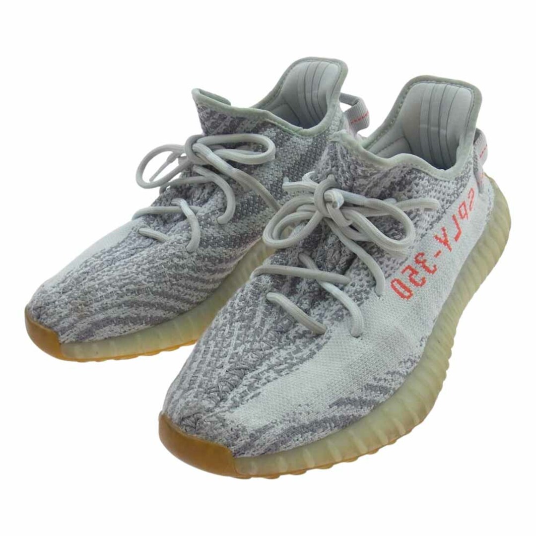 adidas アディダス スニーカー B37571 YEEZY BOOST 350 V2 BLUE TINT イージーブースト ブルーティント ローカット スニーカー グレー系 26.5cm