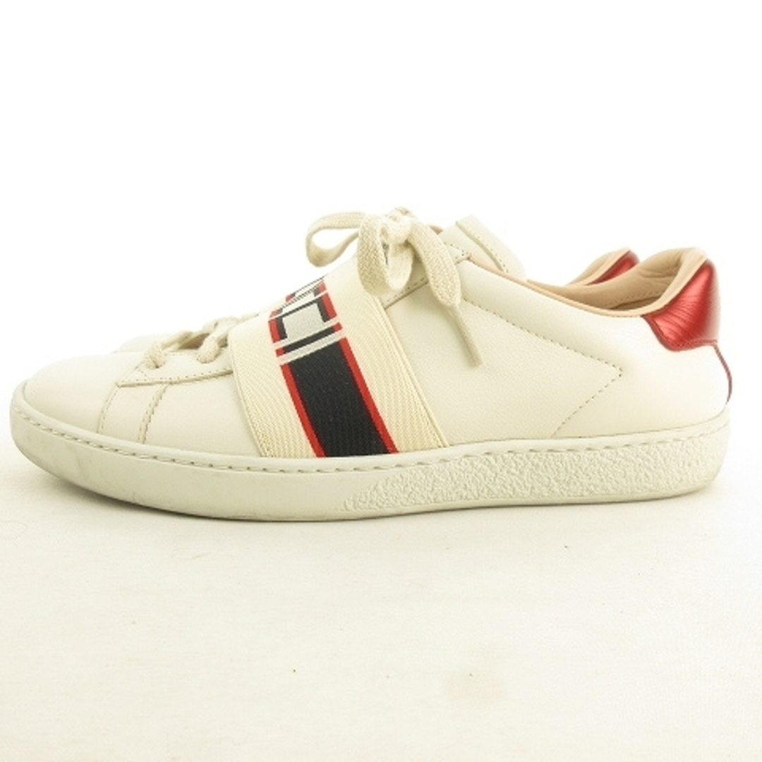 Gucci - グッチ エース スリッポン スニーカー 35 ベージュ IBO36の