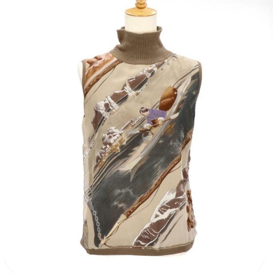 エルメス シルクベスト美品 サイズ38 - トップス エルメス シルクベスト美品 サイズ38 - トップス