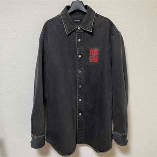 RAF SIMONS ラフシモンズ 19AW スリム デニム シャツ ジャケット