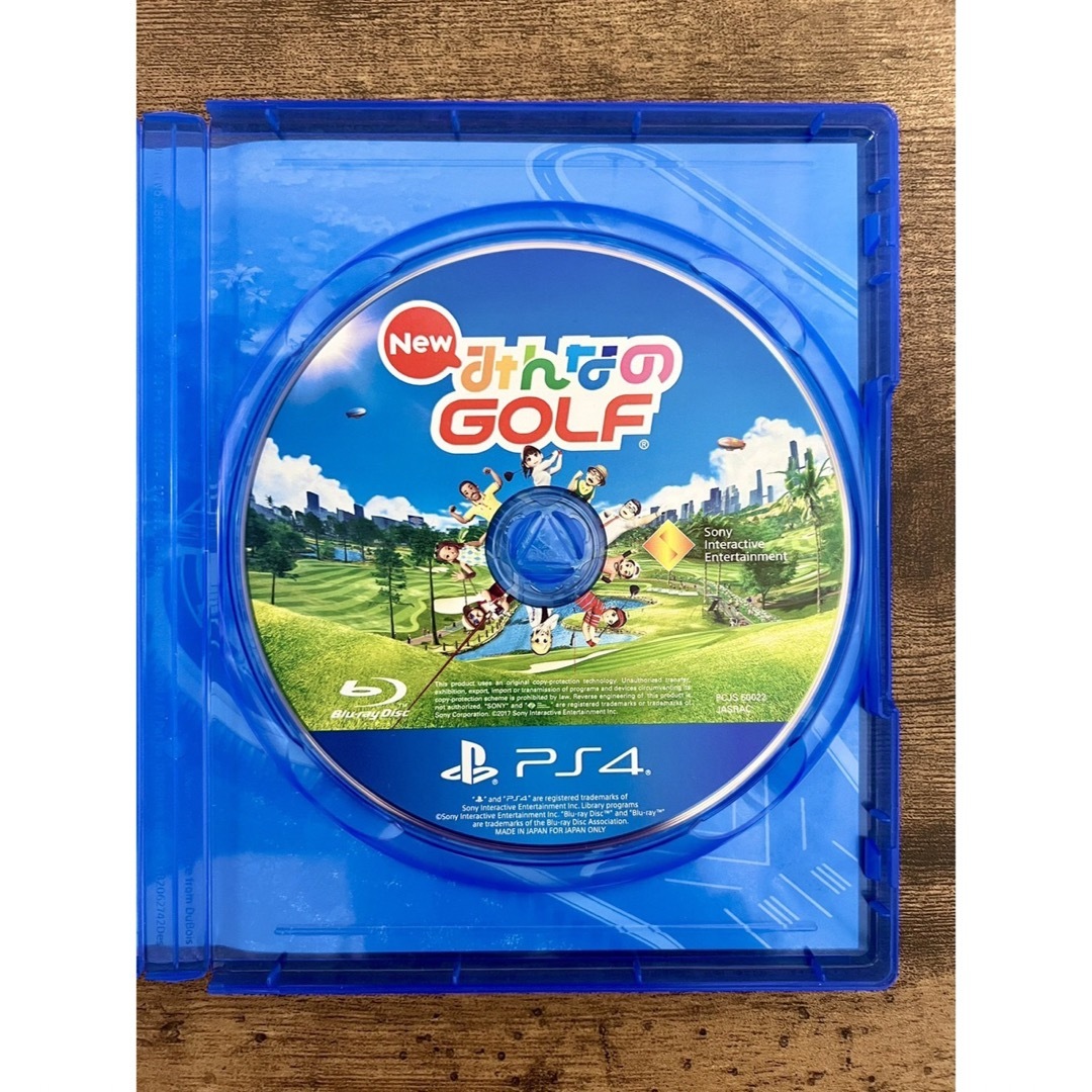 PlayStation4(プレイステーション4)のNew みんなのGOLF PS4 エンタメ/ホビーのゲームソフト/ゲーム機本体(家庭用ゲームソフト)の商品写真