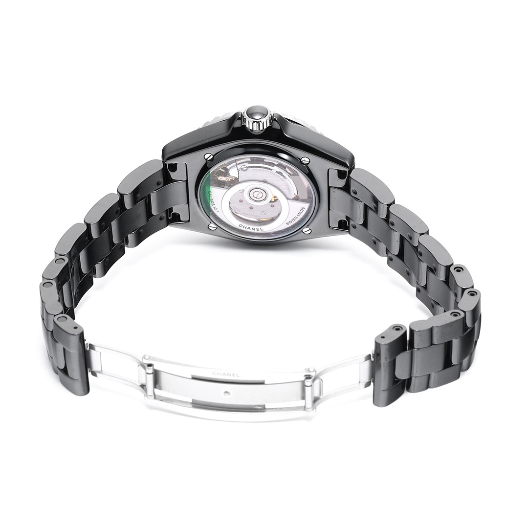 CHANEL(シャネル)の中古 シャネル CHANEL H5697 ブラックラッカー メンズ 腕時計 メンズの時計(腕時計(アナログ))の商品写真