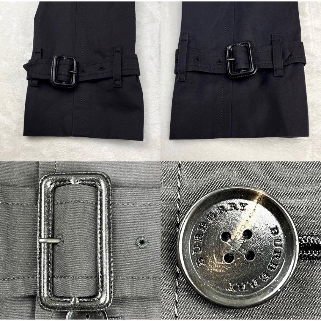 BURBERRY - 美品⭐️バーバリーロンドン トレンチコート ブラック M