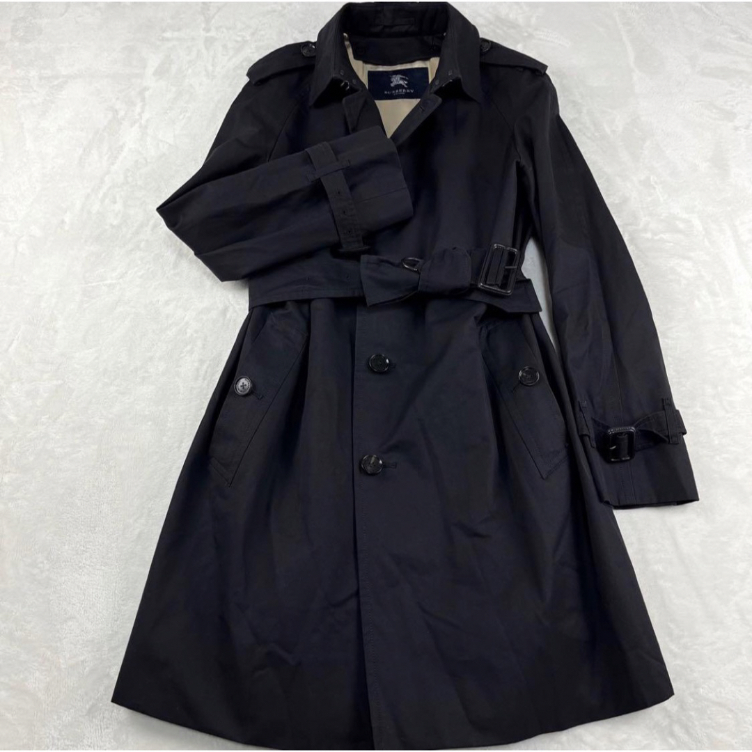 BURBERRY - 美品⭐️バーバリーロンドン トレンチコート ブラック M