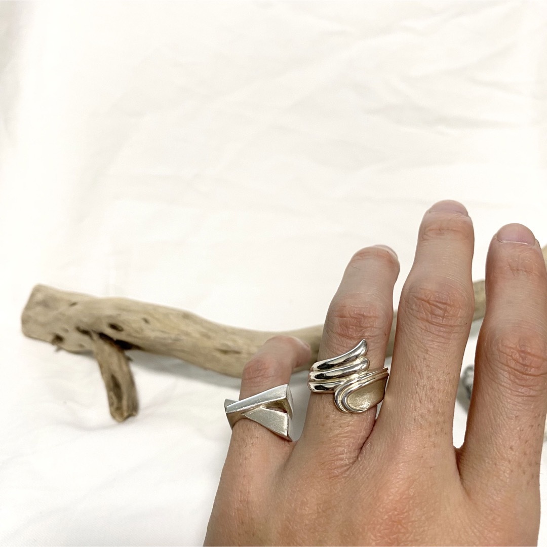 FUMIKA_UCHIDA(フミカウチダ)の【匿名配送】VTG Abstract Sculpture SV925 Ring レディースのアクセサリー(リング(指輪))の商品写真