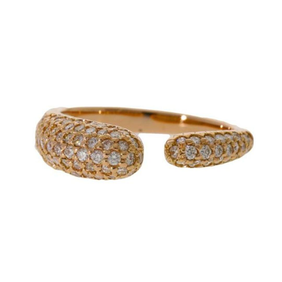 br> K18ダイヤリング0.67ct///#11.5リング/Aランク/75【中古】の