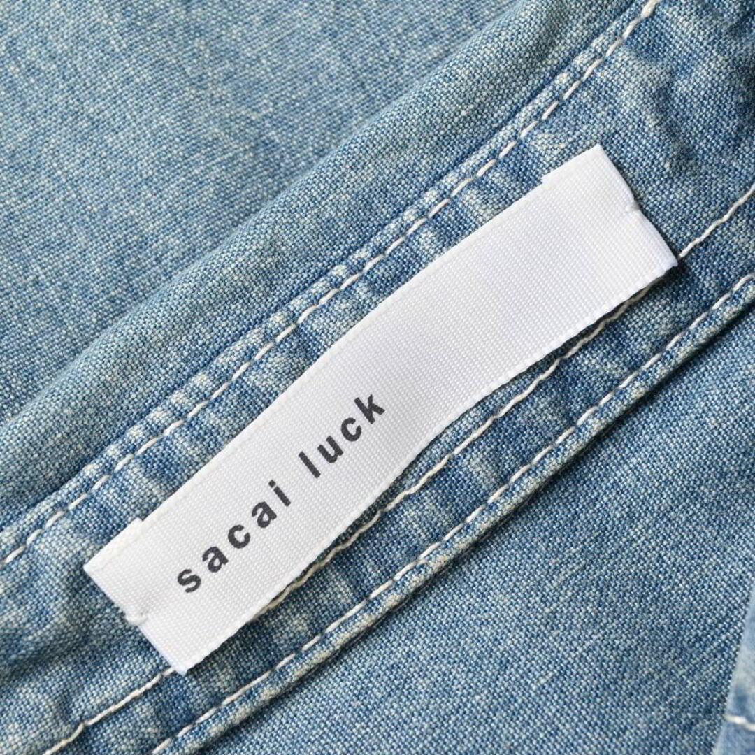 sacai luck(サカイラック)のsacai luck ウエスタン デニム ワンピース レディースのワンピース(その他)の商品写真