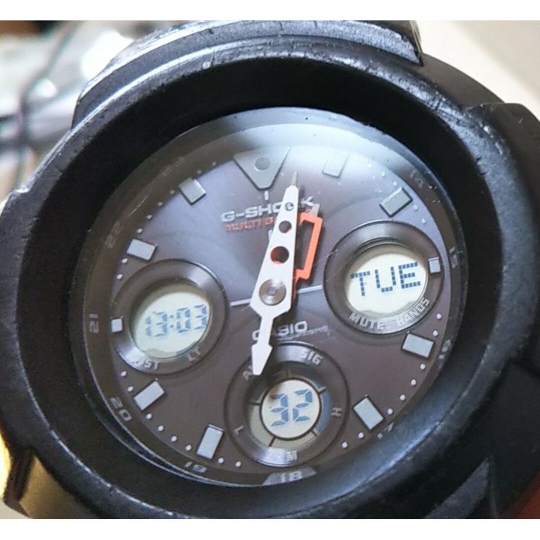 G-SHOCK - CASIO G-SHOCK AWG-M510 電波 ソーラー アナデジ 腕時計の ...