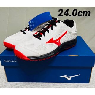 ミズノ(MIZUNO)のミズノ　テニスシューズ　ブレイクショット3 OC 24.0cm(シューズ)