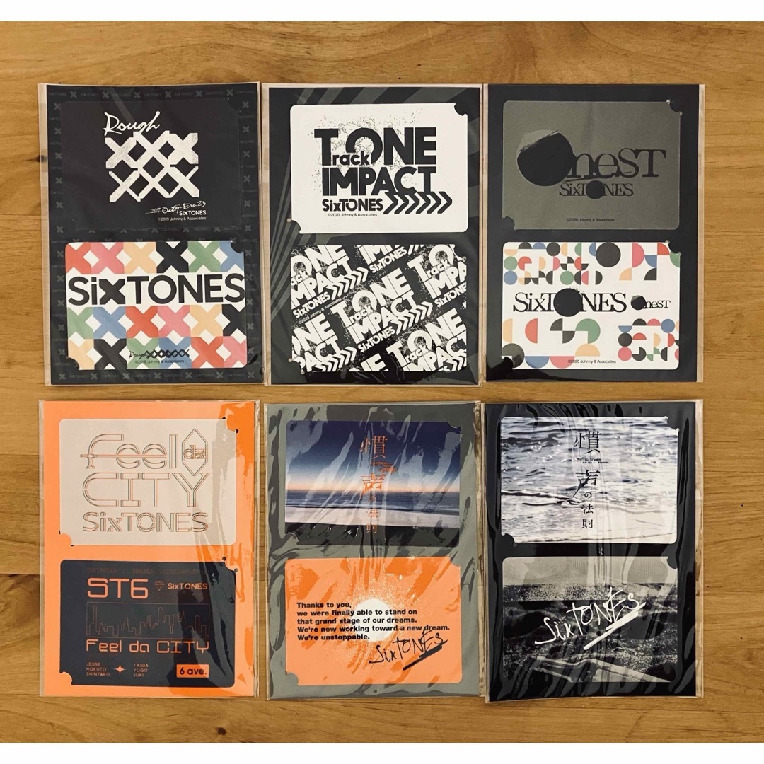 SixTONES - 【即購入可】【新品未開封】SixTONES ステッカーの通販 by