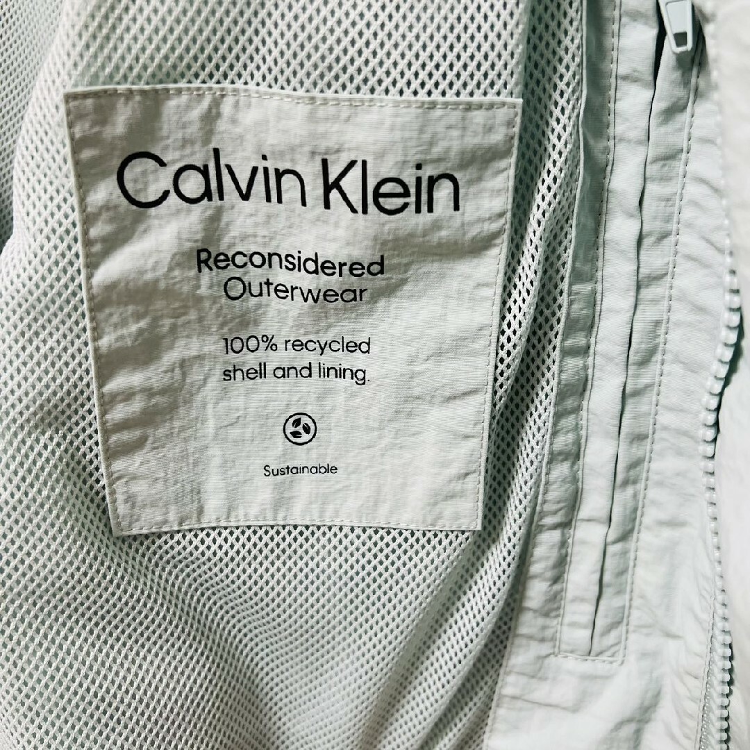 Calvin Klein カルバンクライン マットクリンクルモダンジャケットの ...