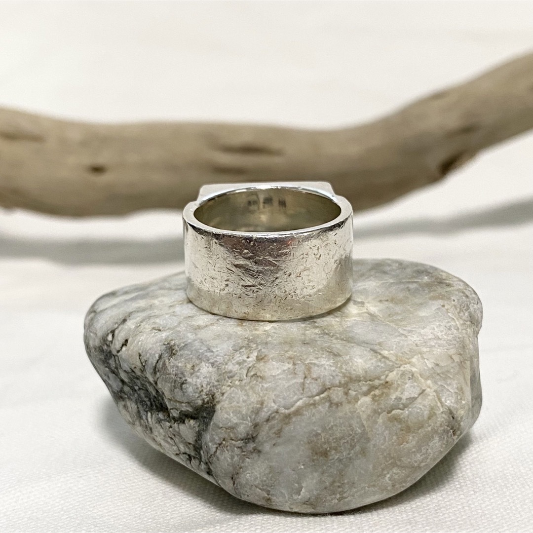 FUMIKA_UCHIDA(フミカウチダ)の【匿名配送】Vtg Solid Square Silver925 Ring レディースのアクセサリー(リング(指輪))の商品写真