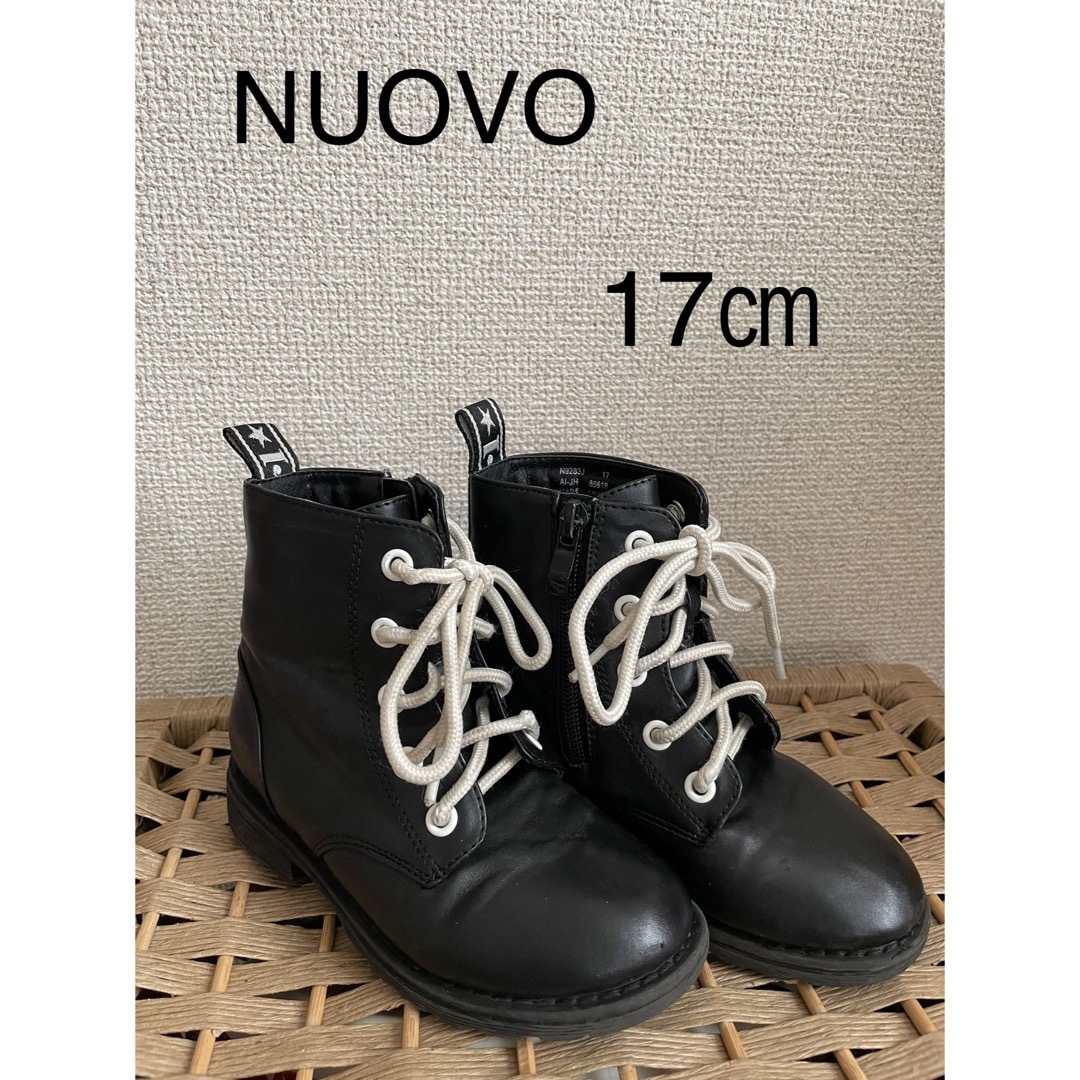 Nuovo - NUOVO 女の子ブーツ 黒ブーツ の通販 by mako's shop