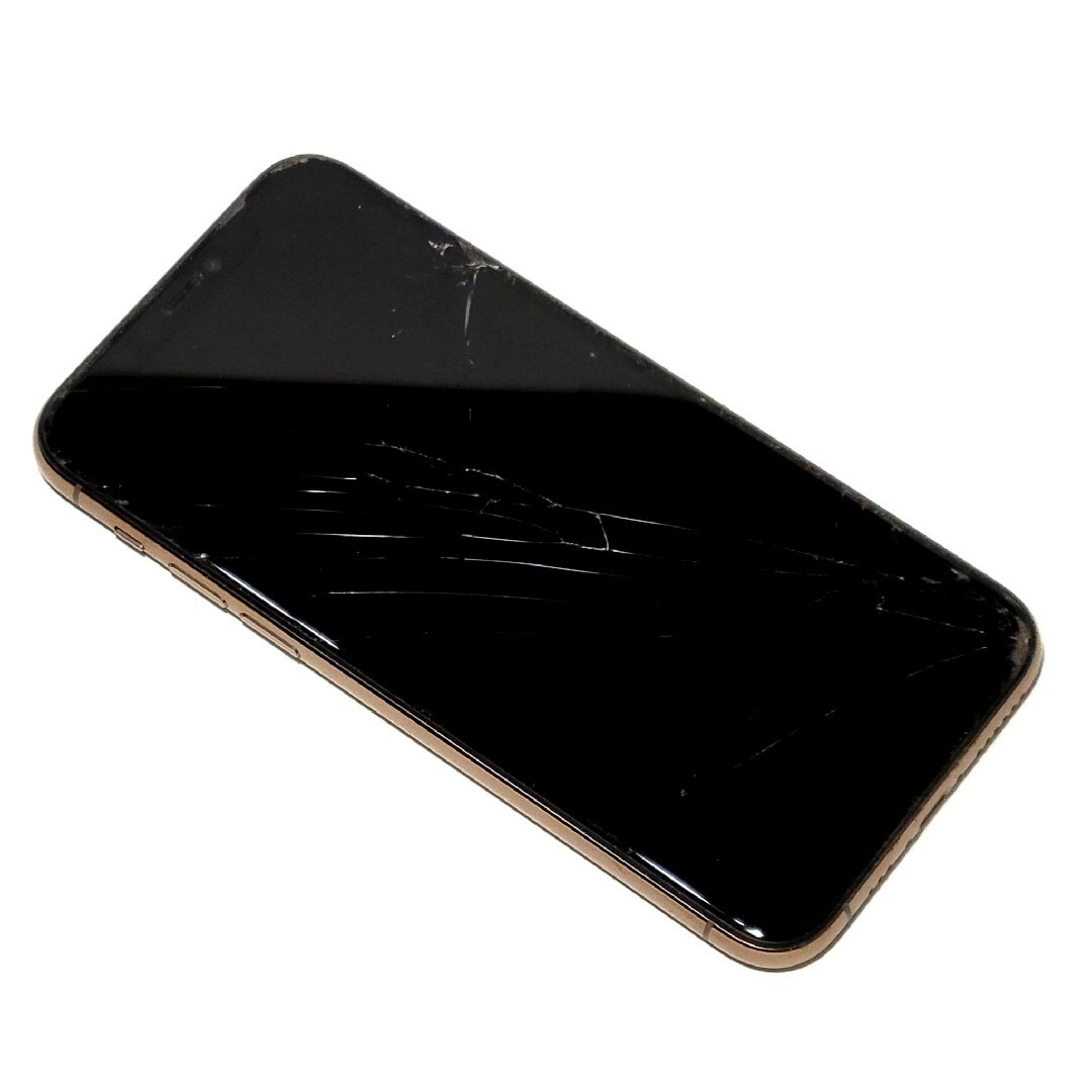 【割れ有】iPhone11Pro ゴールド 64GB SIMロック解除済