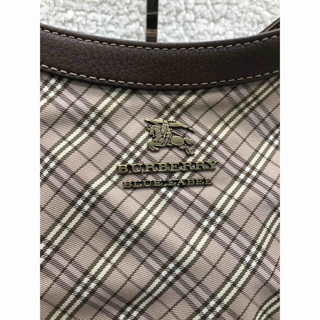 BURBERRY BLUE LABEL(バーバリーブルーレーベル)のバーバリーブルーレーベル　ノバチェック3wayバッグ　三陽商会　買取見積書有り レディースのバッグ(ショルダーバッグ)の商品写真