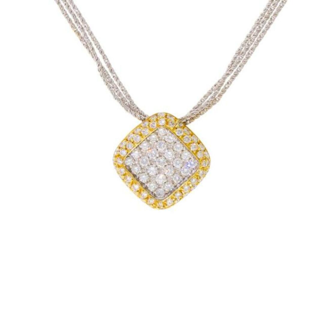 <br>【鑑定会】K18ダイヤネックレス0.45/0.47ct/ネックレス/Aランク/59