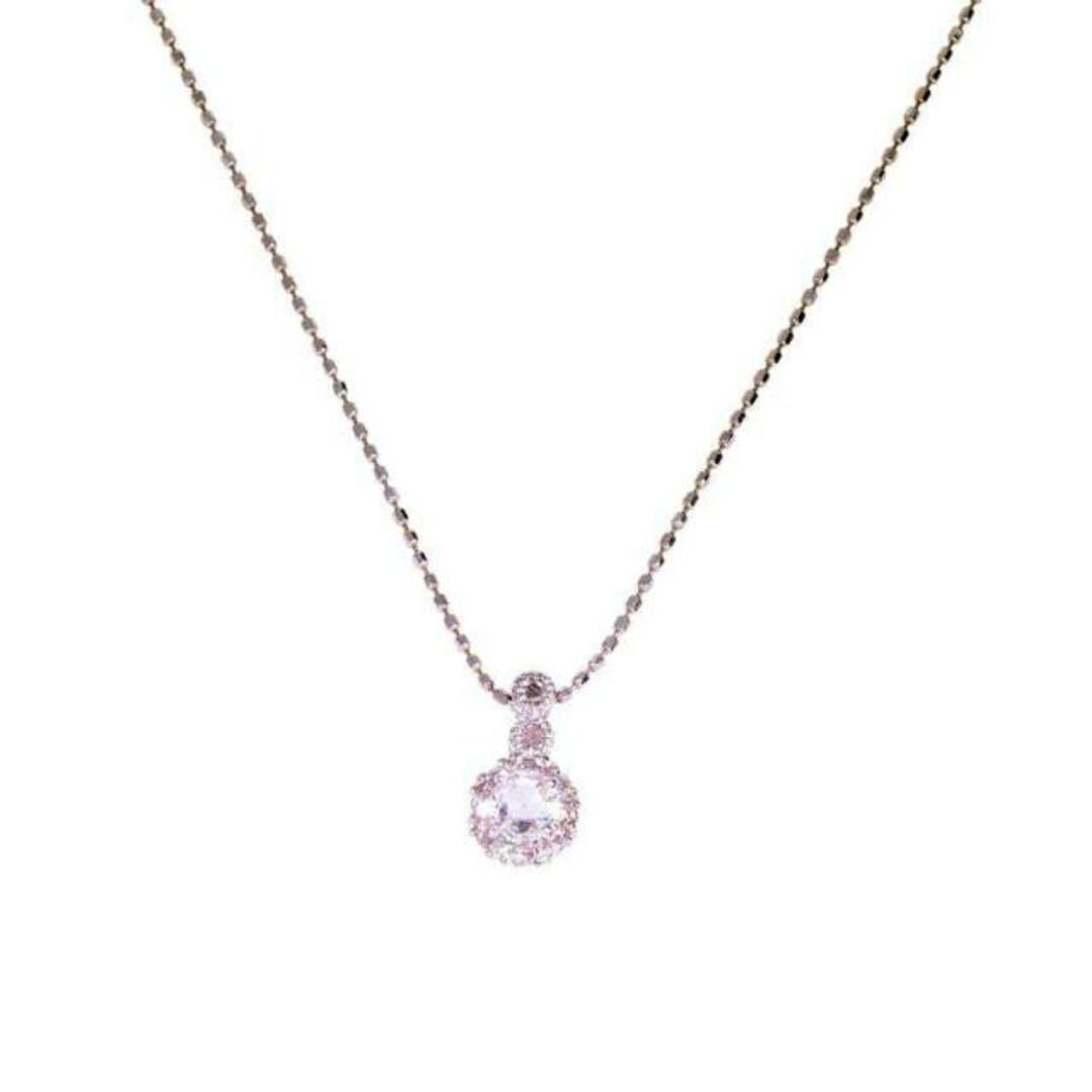 <br>K18ダイヤネックレス0.15/0.15ct/ネックレス/Aランク/63縦11ｍｍ横7ｍｍ重量