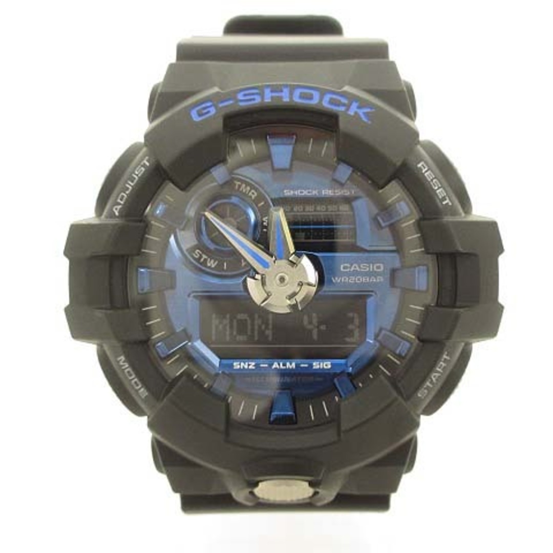 G-SHOCK 電池新品 GA-710 ブラック ブルー ジーショック