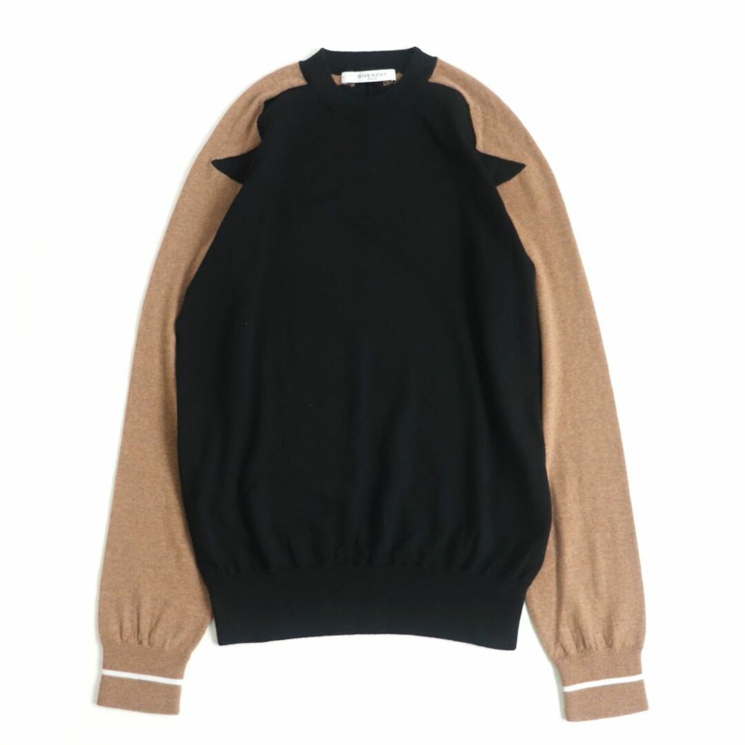 【m's select】ボトルネックラグランスリーブニット