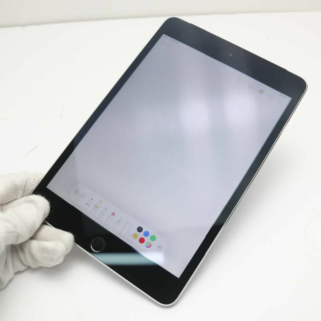 超美品 SIMフリー iPad mini 4 128GB グレイ