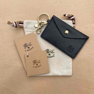 新品 イルビゾンテ IL BISONTE カードケース CARD CASE プラティーノ
