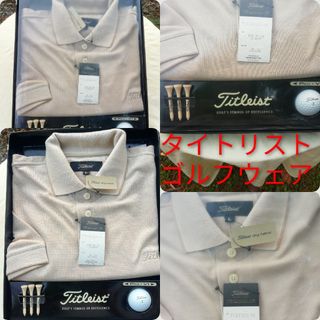 未使用新品 タイトリスト  ゴルフ　ポロシャツ 　titleist  GOLF