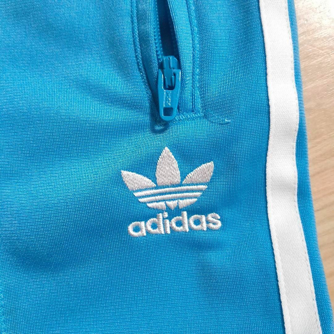 adidas XS ファイヤーバード 薄緑 トラックパンツ ジャージ アディダス