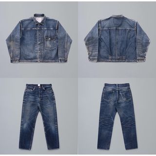 New Manual デニムセットアップ T-BACK JACKET JEANS