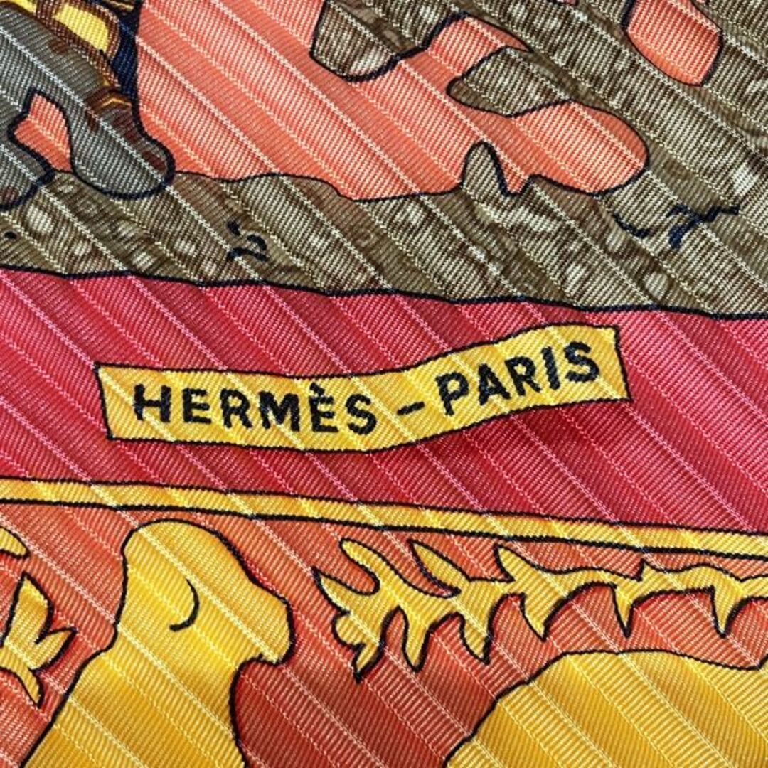 Hermes - HERMES プリーツカレ カレプリセ EARLY AMERICA 古き良き