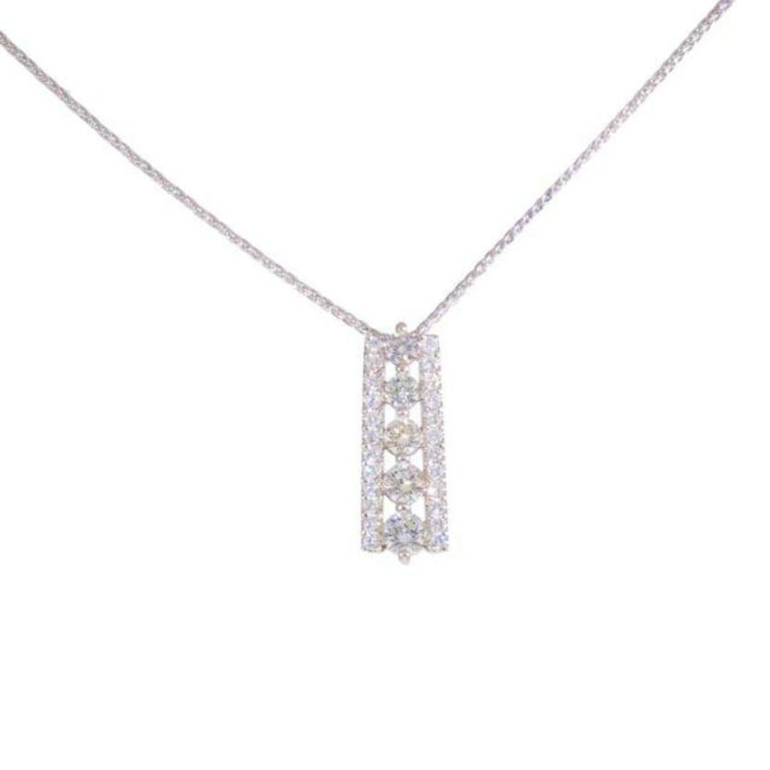 br>PT900/850ダイヤネックレス1.00ct/ネックレス/Aランク/59 - ネックレス